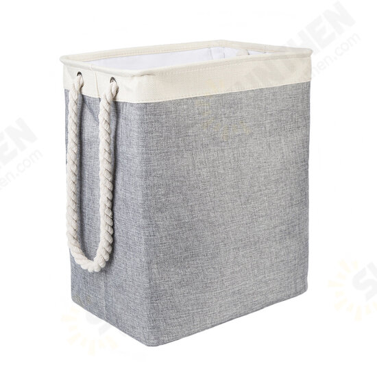 Laundry Baskets with Handles Collapsible Linen Hampers Bedroom Foldable Storage Laundry Hamper for Toys Clothing Organization