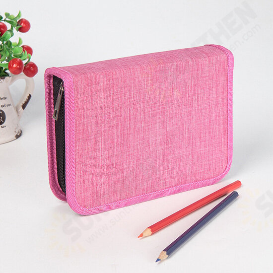 PC-02 39 Slots School Pencils Case Large Capacity Pencil Bag Pouch Multi layer Brush Pocket