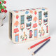 PC-02 39 Slots School Pencils Case Large Capacity Pencil Bag Pouch Multi layer Brush Pocket