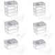 1/2/3 Layers Clear Desktop Comestics Makeup Storage Drawer Organizer Box Container