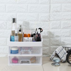 1/2/3 Layers Clear Desktop Comestics Makeup Storage Drawer Organizer Box Container 1/2/3 Layers Clear Desktop Comestics Makeup Storage Drawer Organizer Box Container