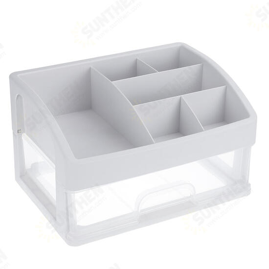 1/2/3 Layers Clear Desktop Comestics Makeup Storage Drawer Organizer Box Container