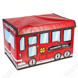 1.8L Waterproof Bus Shape Children Kids Toys Storage Box Foldable Non-woven Cartoon Car Pattern Toys Basket 1.8L Waterproof Bus Shape Children Kids Toys Storage Box Foldable Non-woven Cartoon Car Pattern Toys Basket