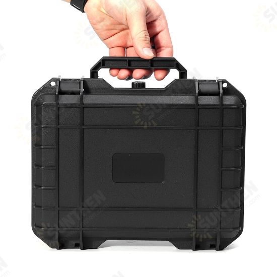 250*200*74mm Waterproof Hand Carry Tool Case Bag Storage Box Camera Photography w/ Sponge