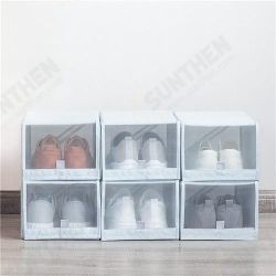 2PCS Shoe Storage Box From Xiaomi Youpin Save Space Tidy Foldable Shoe Organiser Box Storage Baskets 2PCS Shoe Storage Box From Xiaomi Youpin Save Space Tidy Foldable Shoe Organiser Box Storage Baskets