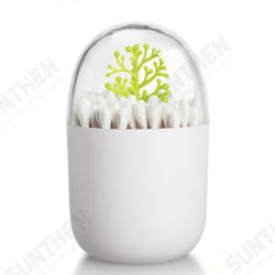Animal Plant Multifunctional Dustproof Storage Box Cartoon Cotton Swab Box Animal Plant Multifunctional Dustproof Storage Box Cartoon Cotton Swab Box