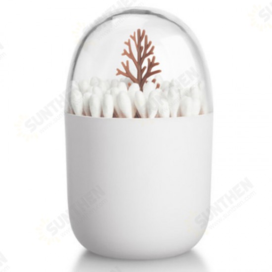 Animal Plant Multifunctional Dustproof Storage Box Cartoon Cotton Swab Box