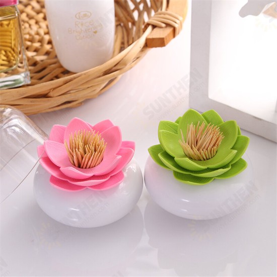 Cotton Swab Holder Toothpick Storage Box Cotton Bud Case Household Organizer Home Decorate