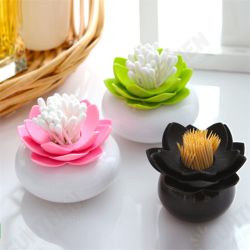 Cotton Swab Holder Toothpick Storage Box Cotton Bud Case Household Organizer Home Decorate Cotton Swab Holder Toothpick Storage Box Cotton Bud Case Household Organizer Home Decorate
