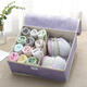 Cotton Underwear Storage Box Organizer Multi-Collapsible Bra Underwear Socks Storage Box Parts Storage Box