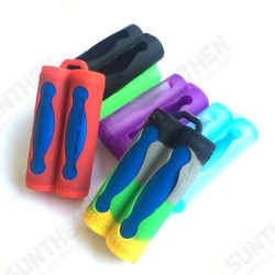 18650 Dual Battery Silicone Cases Protective Covers Colorful Soft Rubber Skin Storage Box 18650 Dual Battery Silicone Cases Protective Covers Colorful Soft Rubber Skin Storage Box