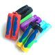 18650 Dual Battery Silicone Cases Protective Covers Colorful Soft Rubber Skin Storage Box