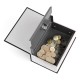 Metal Steel Cash Secure Hidden English Dictionary Money Box Coin Storage Box Secret Piggy Bank