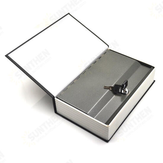 Metal Steel Cash Secure Hidden English Dictionary Money Box Coin Storage Box Secret Piggy Bank