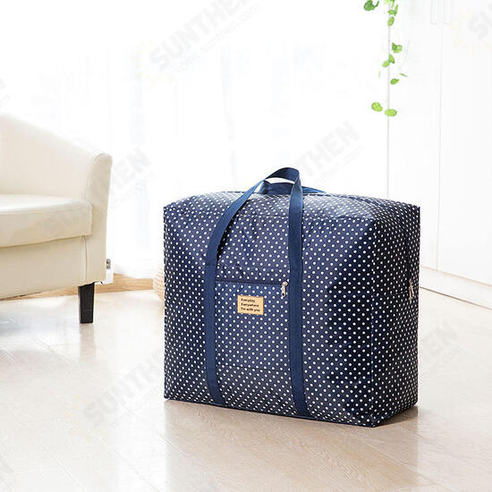 Thicken Large Quilt Bag Oxford Clothes Storage Bag Storage Luggage Bag Clothing Travel Moving Sorting