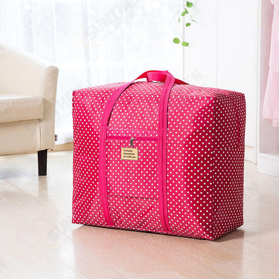 Thicken Large Quilt Bag Oxford Clothes Storage Bag Storage Luggage Bag Clothing Travel Moving Sorting