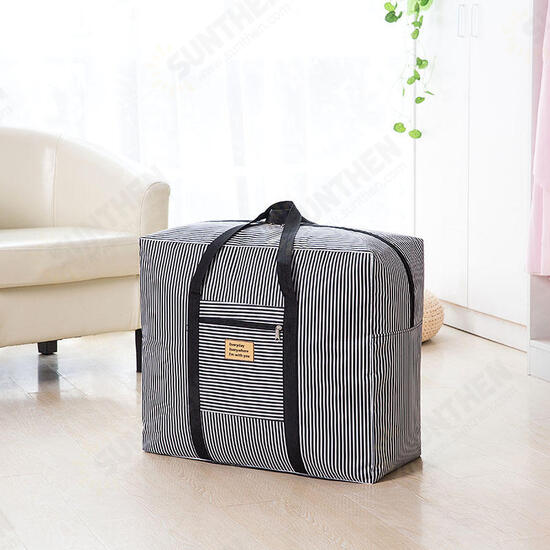 Thicken Large Quilt Bag Oxford Clothes Storage Bag Storage Luggage Bag Clothing Travel Moving Sorting