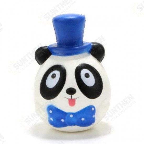 1PC 14CM Jumbo Panda Cake Squishy Charm Soft Slow Rising Mobile Phone Accessories Toy