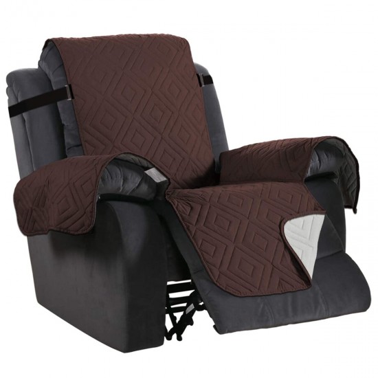 22 inch Breathable Waterproof Wear-Resisting Double-Sided Available Polyester Recliner Chair Slipcover