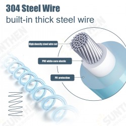 2.5m Children Anti-Lost Wrist Link Safety Harness Adjustable Traction Rope Toddler Kids Baby Wristband 2.5m Children Anti-Lost Wrist Link Safety Harness Adjustable Traction Rope Toddler Kids Baby Wristband