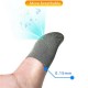 1 Pair Breathable Game Controller Finger Touch Screen Gloves Sweat Proof Gaming Finger Gloves Non-Scratch Sleeve Sensitive Nylon Mobile Touch