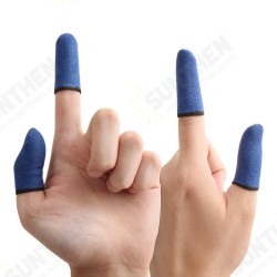 1/2/5 Pairs Silver Fiber/ Carbon Fiber Sweat-proof Professional Touch Screen Thumbs Finger Sleeve for PUBG Mobile Game Gamepad 1/2/5 Pairs Silver Fiber/ Carbon Fiber Sweat-proof Professional Touch Screen Thumbs Finger Sleeve for PUBG Mobile Game Gamepad