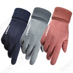 Winter Warm Windproof Anti-Slip Touch Screen Outdoors Motorcycle Riding Couple Gloves Winter Warm Windproof Anti-Slip Touch Screen Outdoors Motorcycle Riding Couple Gloves