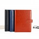 LY Business A5 Magnetic PU Leather Wood-free Paper Loose-leaf Notebook with Card Holder Pen Slot