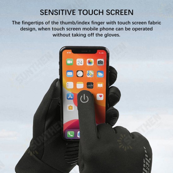 Winter Warm Touch Screen Thermal Gloves Ski Snow Snowboard Cycling Waterproof Windproof Gloves