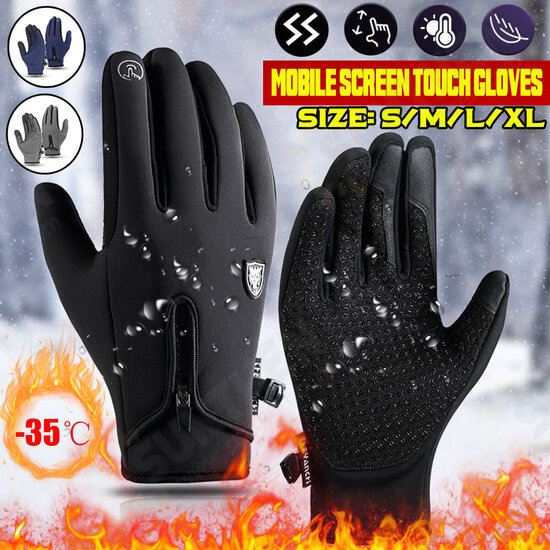 Winter Warm Touch Screen Thermal Gloves Ski Snow Snowboard Cycling Waterproof Winter Gloves