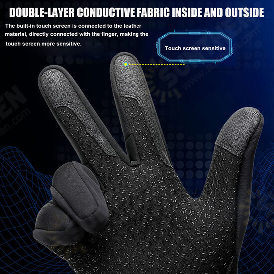 Winter Warm Touch Screen Thermal Gloves Ski Snow Snowboard Cycling Waterproof Winter Gloves