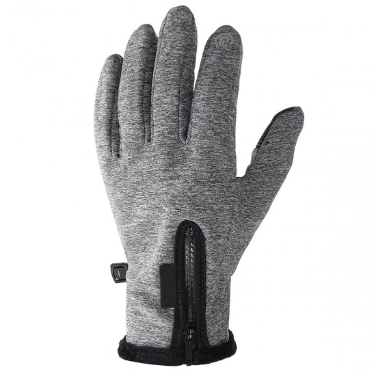 XL Size Winter Warm Waterproof Windproof Anti-Slip Touch Screen Outdoors Motorcycle Riding Gloves