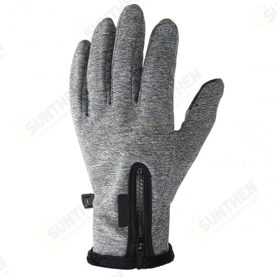 XL Size Winter Warm Waterproof Windproof Anti-Slip Touch Screen Outdoors Motorcycle Riding Gloves