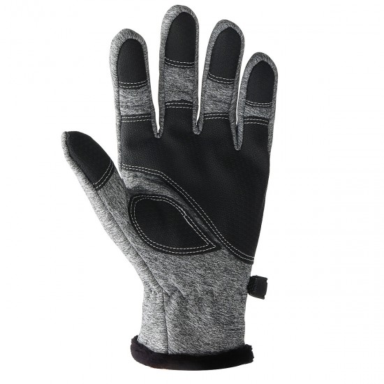 XL Size Winter Warm Waterproof Windproof Anti-Slip Touch Screen Outdoors Motorcycle Riding Gloves