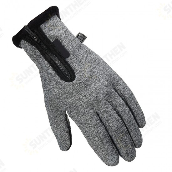 XL Size Winter Warm Waterproof Windproof Anti-Slip Touch Screen Outdoors Motorcycle Riding Gloves