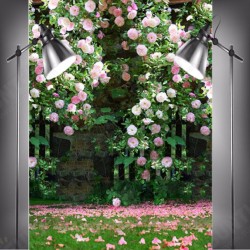 Photography Vinyl Background Romantic Wedding Rendezvous Garden Roses Cluster Photography Vinyl Background Romantic Wedding Rendezvous Garden Roses Cluster