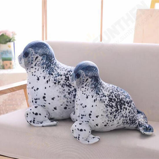 1PC 30/40/50/60CM Soft Sea World Animal Lion Stuffed Plush Toy Baby Sleep Pillow for Kids Gifts