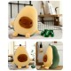 25/35/60CM Cute Avocado Stuffed Plush Toy Soft Baby Doll Cartoon Fruit Pillow Sofa Cushion for Kids Birthday Gift