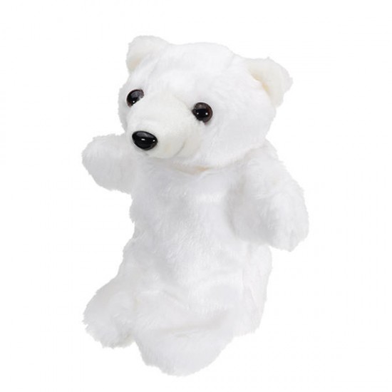 27CM Stuffed Animal Bear Fairy Tale Hand Puppet Classic Children Figure Toys Plush