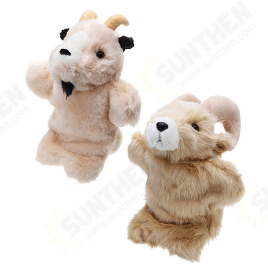 27CM Stuffed Toy Antelope Fairy Tale Hand Puppet Classic Children Figure Toys Plush Aniaml