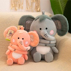 30/40/55CM Soft Down Cotton Stuffed Plush Toy with Long Nose Height Ruler Function for Children's Birthday Gifts 30/40/55CM Soft Down Cotton Stuffed Plush Toy with Long Nose Height Ruler Function for Children's Birthday Gifts