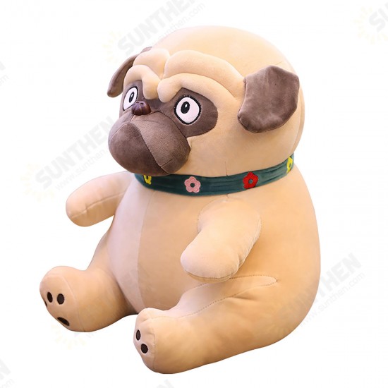 40-65CM Sand Dogs Doll Stuffed Simulation Dogs Plush Sharpei Pug Lovely Puppy Pet Toy Plush Animal Toy Children Kids Birthday Christmas Gifts