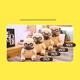 40-65CM Sand Dogs Doll Stuffed Simulation Dogs Plush Sharpei Pug Lovely Puppy Pet Toy Plush Animal Toy Children Kids Birthday Christmas Gifts