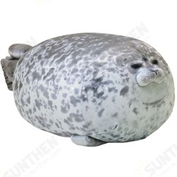 40/60 CM Chubby Blob Seal Pillow Stuffed Cotton Plush Ocean Animal Cute Toy for Gifts 40/60 CM Chubby Blob Seal Pillow Stuffed Cotton Plush Ocean Animal Cute Toy for Gifts