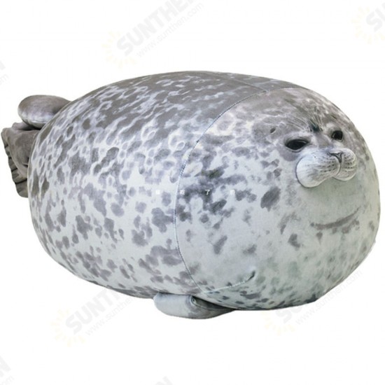 40/60 CM Chubby Blob Seal Pillow Stuffed Cotton Plush Ocean Animal Cute Toy for Gifts