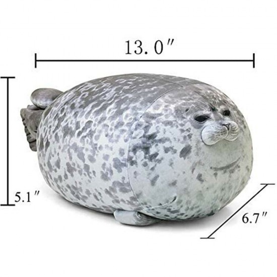 40/60 CM Chubby Blob Seal Pillow Stuffed Cotton Plush Ocean Animal Cute Toy for Gifts