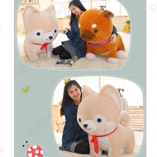 40CM Creative Simulation Super Cute Little Amuse Firewood Dog Plush Toys Baby Children Birthday Gift