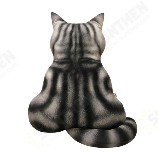 43cm Cute Cat Soft Plush Back Shadow Toy Sofa Pillow Seat Cushion Stuffed Plush Toy Birthday Gift for Boys or Girls Room