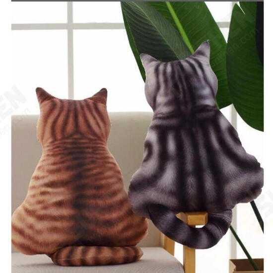 43cm Cute Cat Soft Plush Back Shadow Toy Sofa Pillow Seat Cushion Stuffed Plush Toy Birthday Gift for Boys or Girls Room