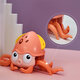 Amphibious Drag And Playing Octopus On The Chain Bathroom Water Toys Matchmaking Baby Crabs Clockwork Bath Toys Walking Octopus